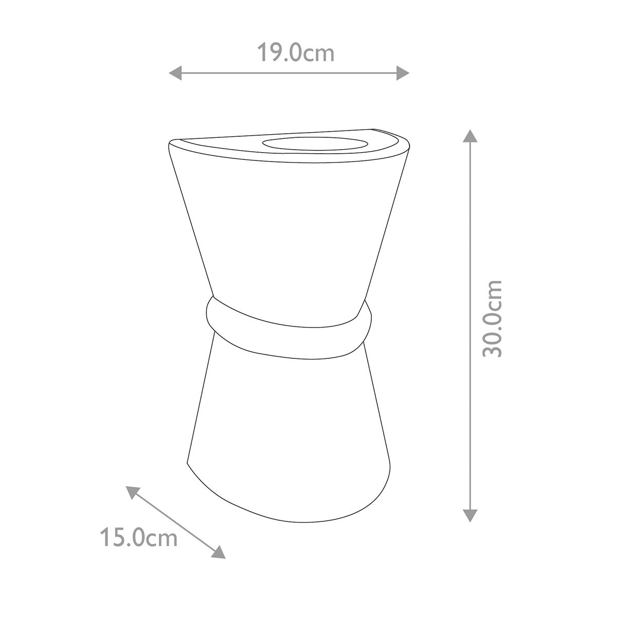 Dungarvan Kültéri Fekete Felfelé Néző & Lefelé Néző Lámpa, Lantern