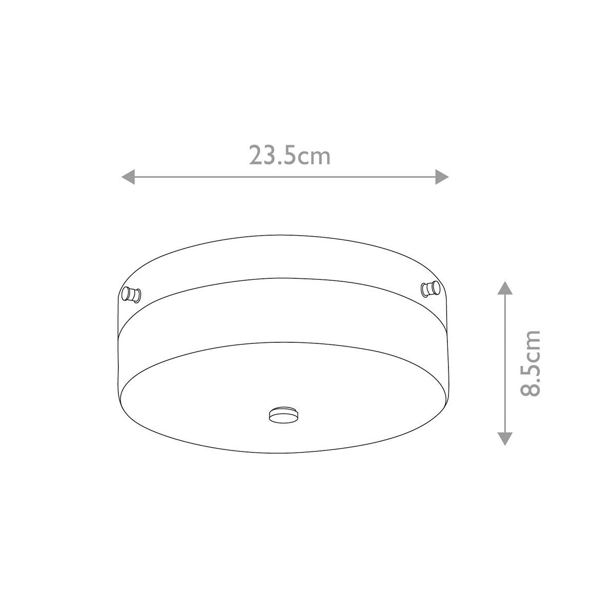 Tamar Króm Fürdőszobai Süllyesztett Mennyezeti Lámpa