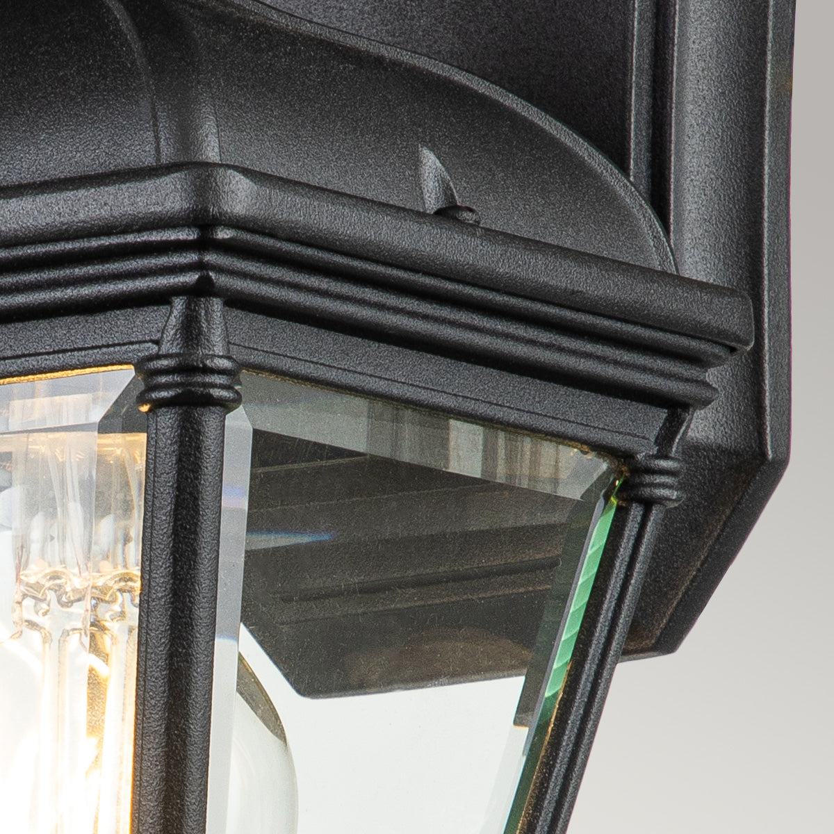 Bayview Kicsi Fekete Lantern Fali Lámpa