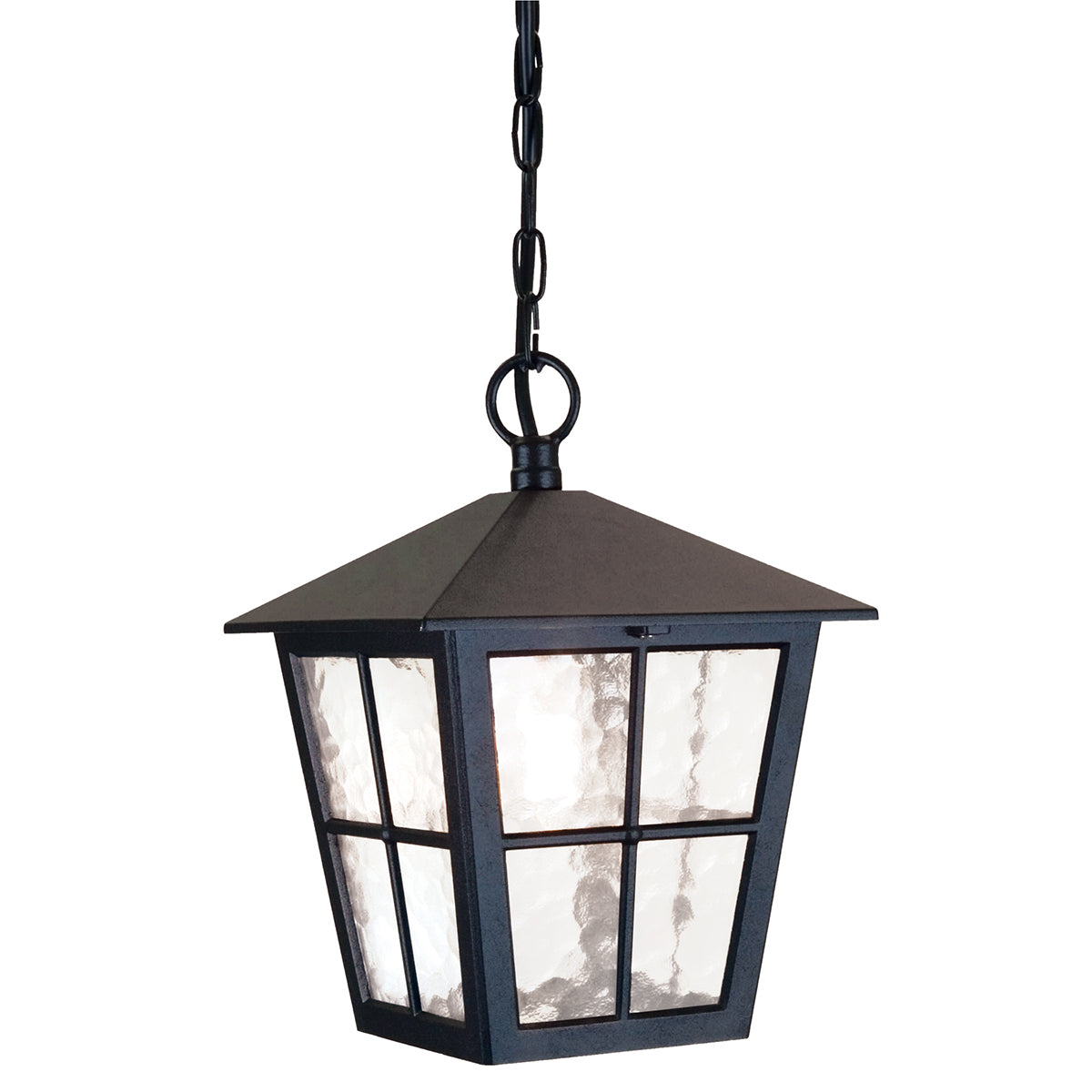 Canterbury Kültéri Nagy Fekete Függő Lantern