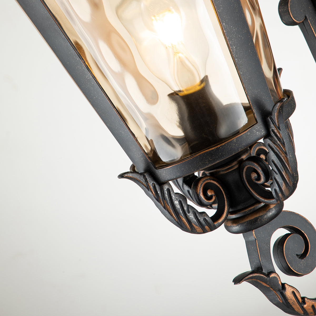 Baltimore Nagy Kültéri Fali Lantern Lámpa, Bronz