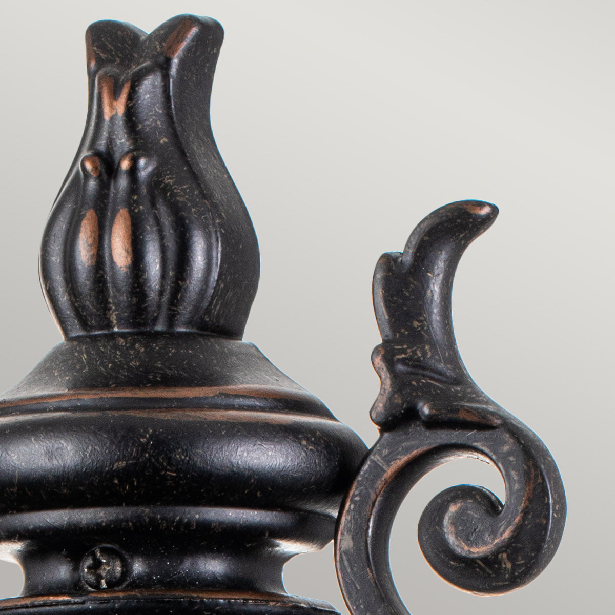 Baltimore Kültéri Bronz Fél Lantern Fali Lámpa