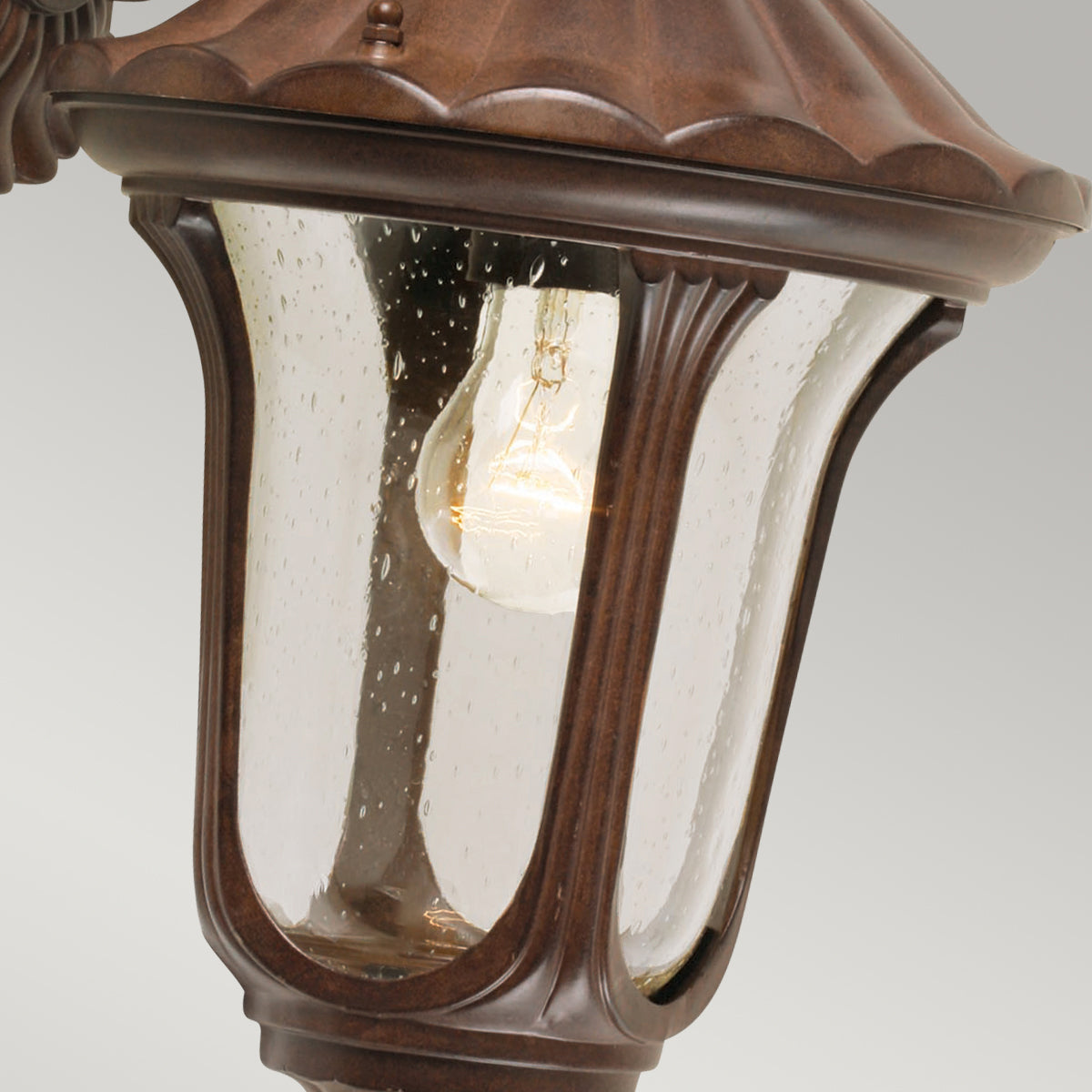 Chicago Kültéri Bronz Lefelé Néző Fali Lantern Lámpa
