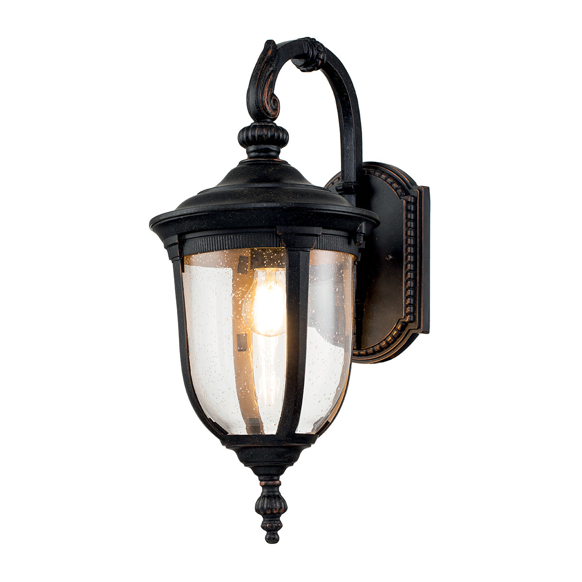 Cleveland Kültéri Fali Lantern Lámpa, Bronz