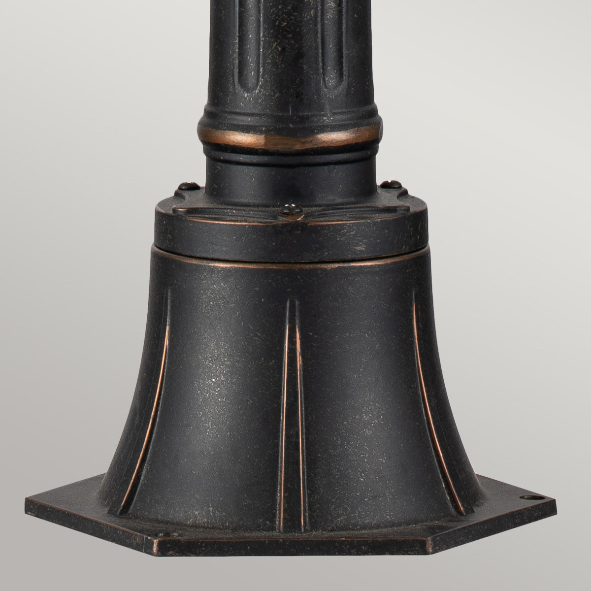 Cleveland Pillér Lantern Kültéri Lámpa, Bronz
