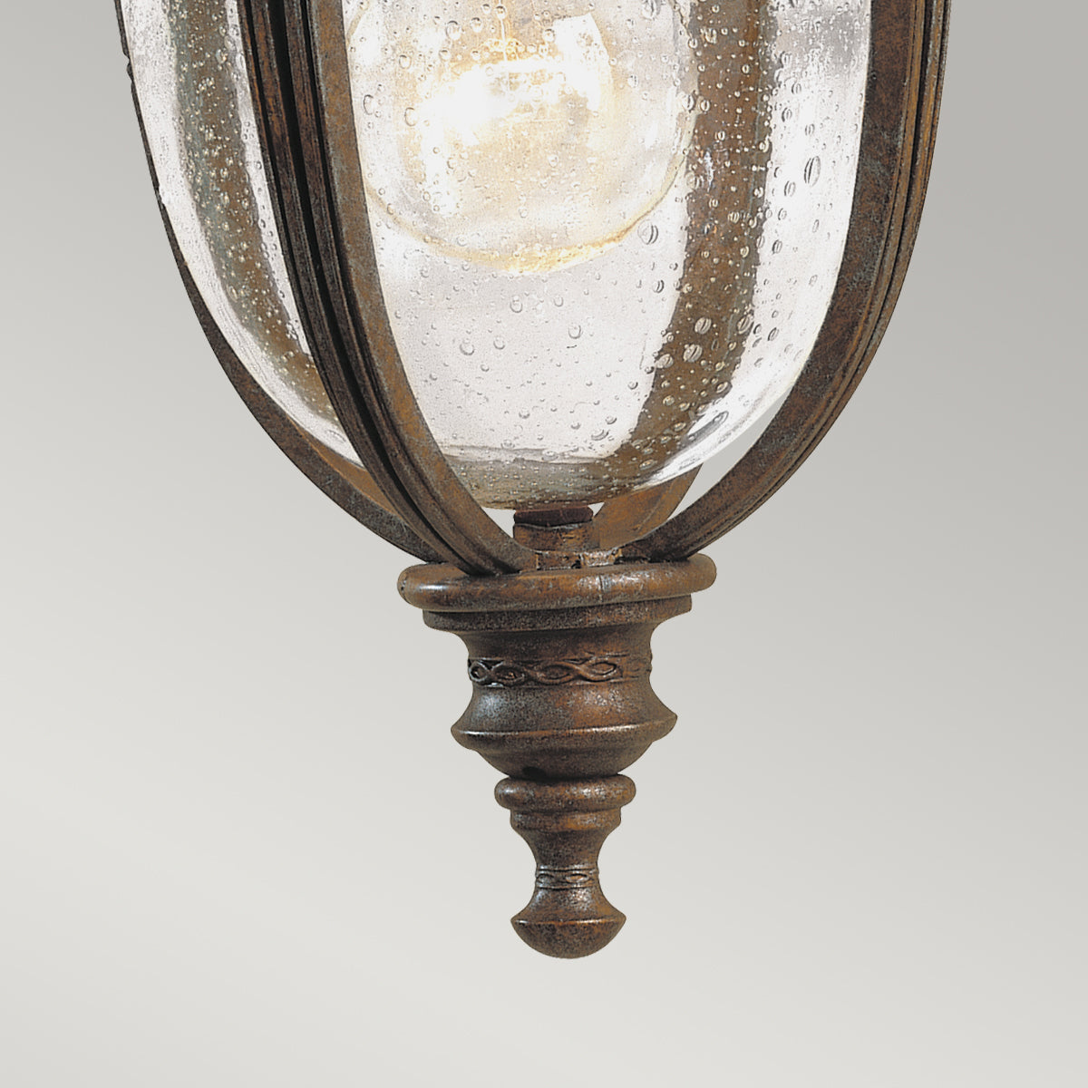 English Bridle Kültéri Kicsi Bronz Fali Lantern