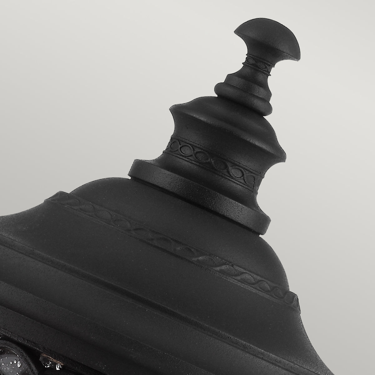 English Bridle Kültéri Fekete Pedestal, 3 Izzós