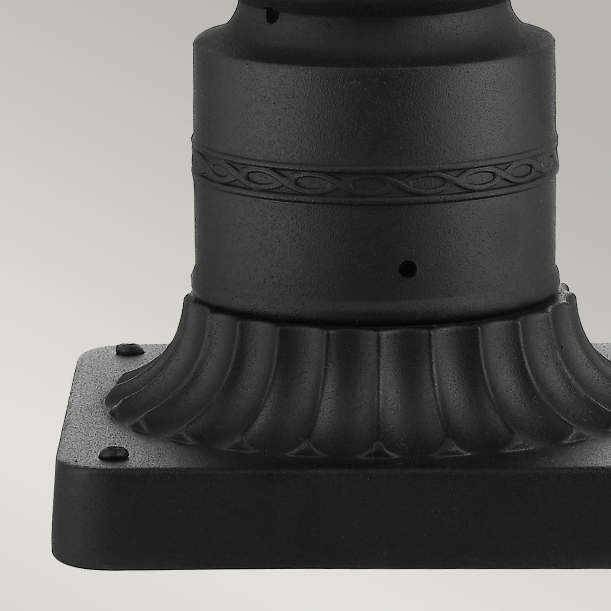 English Bridle Kültéri Fekete Pedestal, 3 Izzós