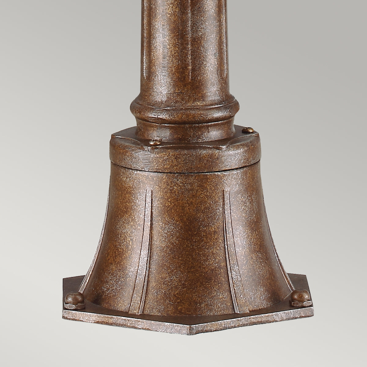 English Bridle Kültéri 3 Izzós Pillér Lantern, Bronz