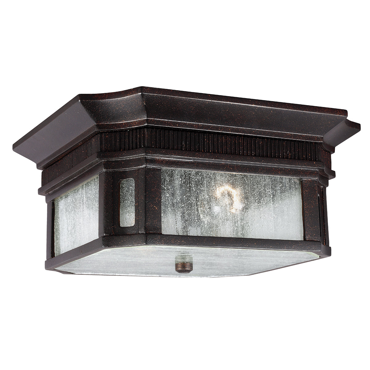 Federal 2 Izzós Kültéri SülIyesztett Mennyezeti Lámpa Lantern, Bronz