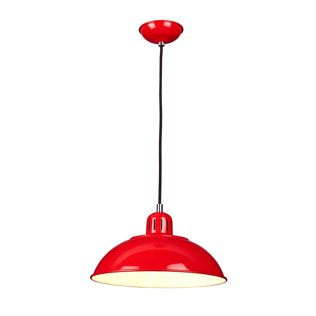 Franklin Industrial Red Mennyezeti FüggőLámpa