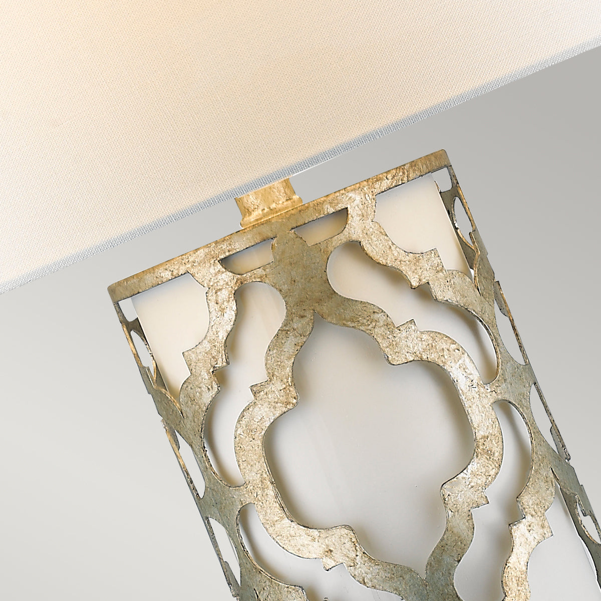 Arabella 1 Lamp Asztali Lámpa, Distressed Ezüst