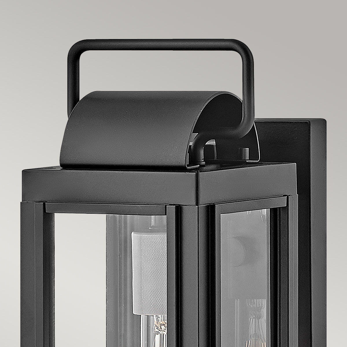 Sag Harbor Kicsi Kültéri Fekete Fali Lantern Lámpa