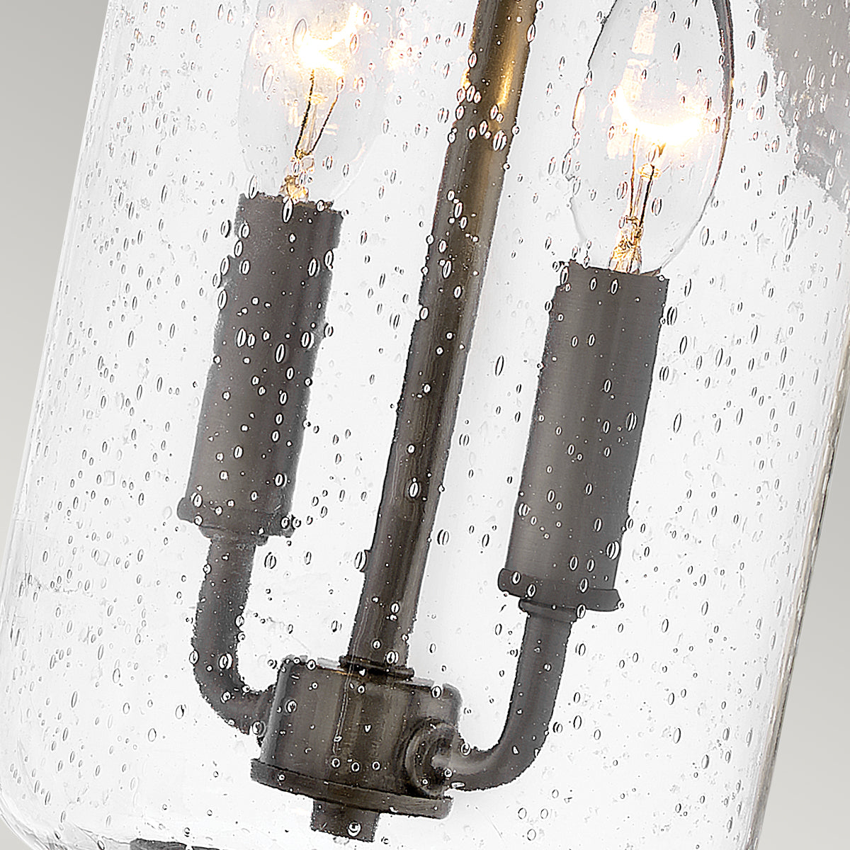 Willoughby Kettős Kültéri Fali Lantern, Bronz