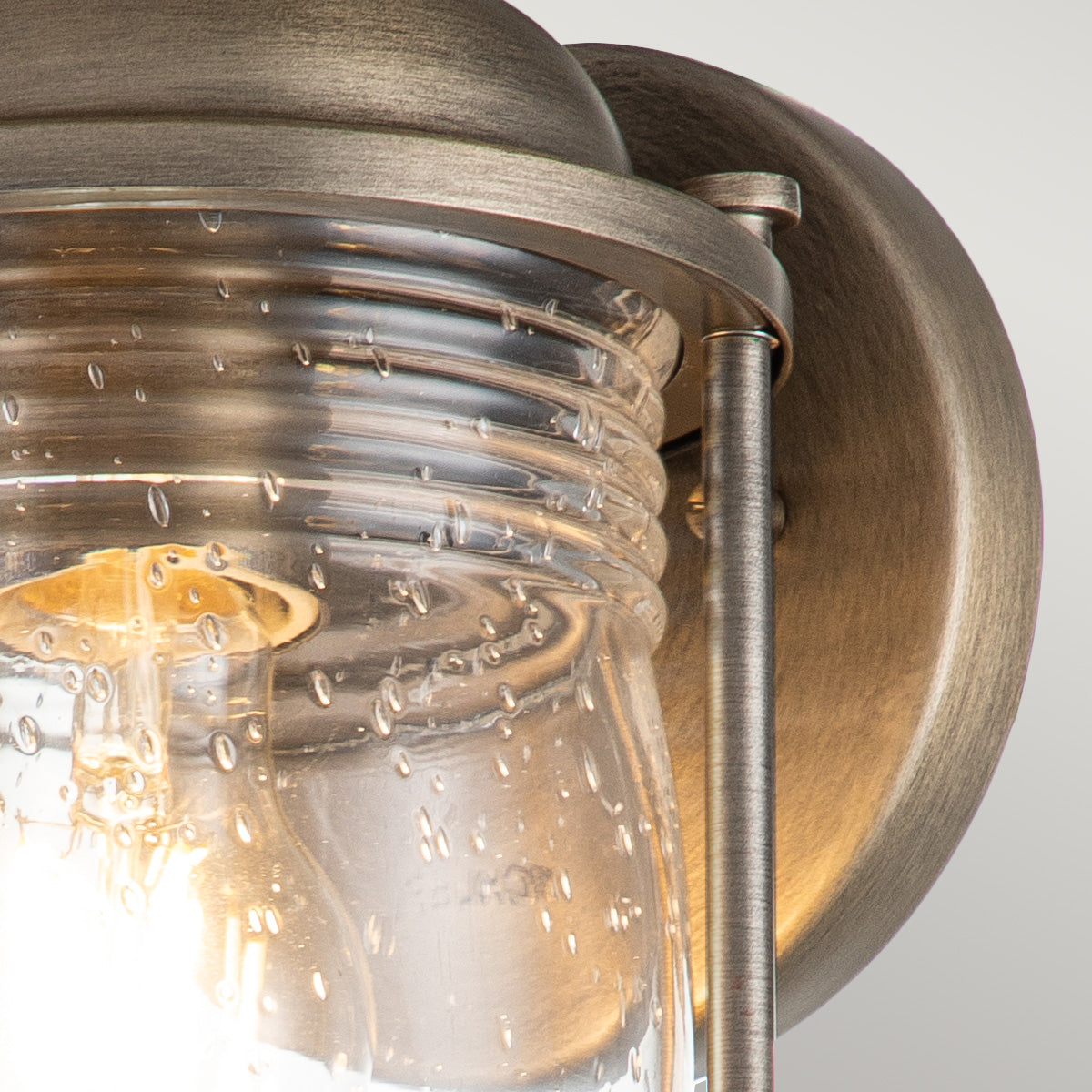 Hamulés Bay Bronz Kültéri 1 Lámpa Kicsi Fali Lantern