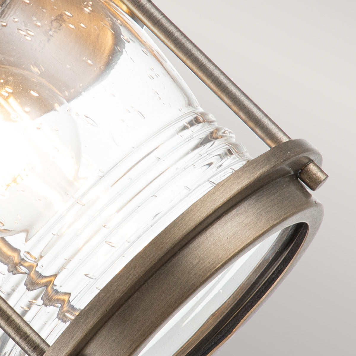 Hamulés Bay Bronz Kültéri 1 Lámpa Kicsi Fali Lantern