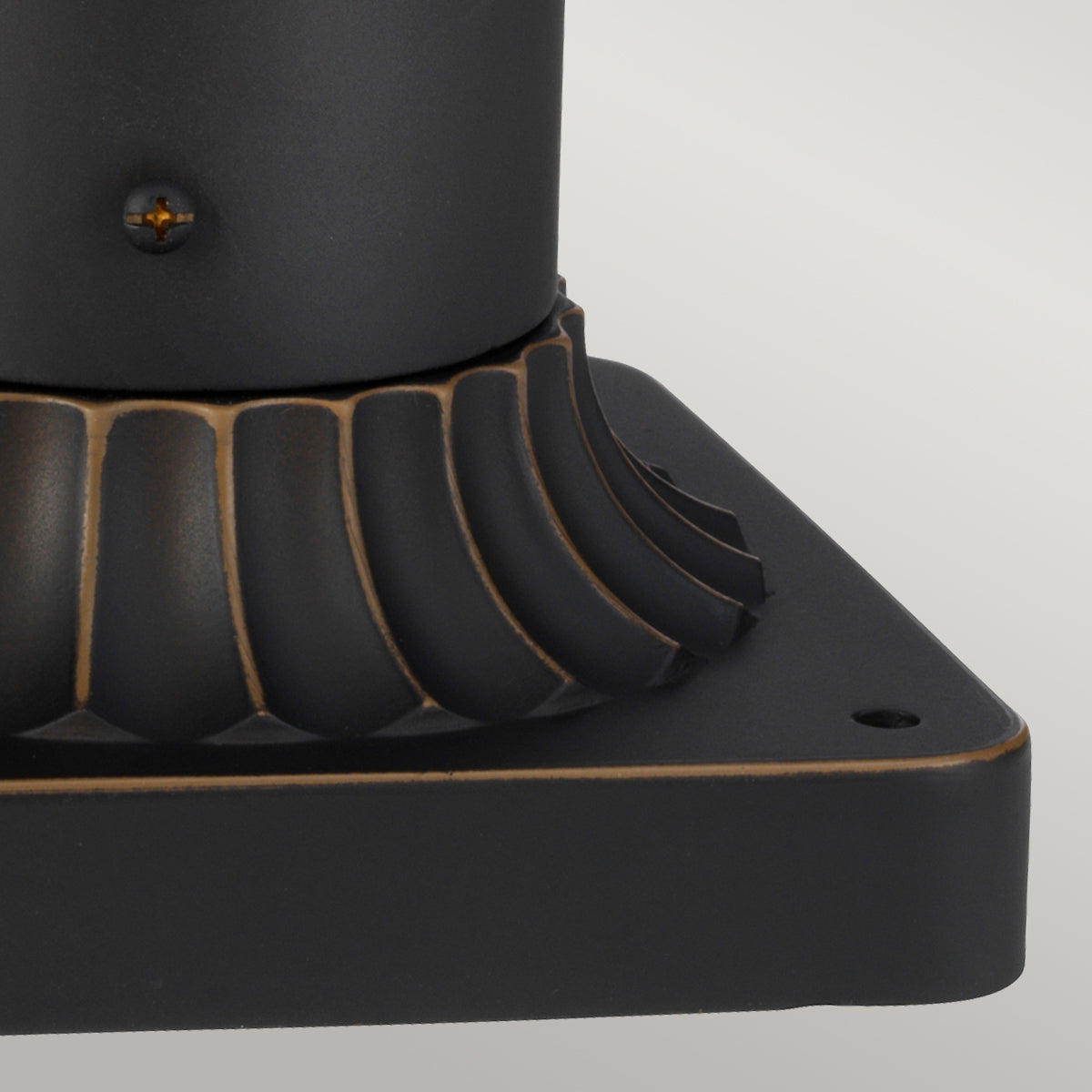 Luverne Bronz Kültéri Pedestal Lámpa