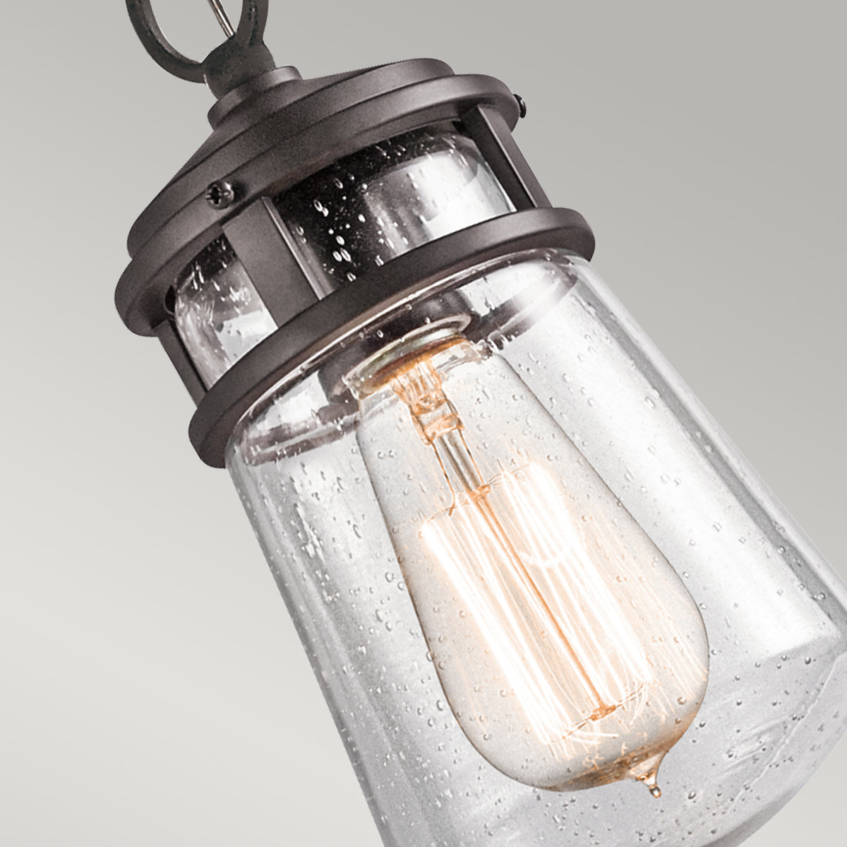 Lyndon Kültéri Kicsi Függő Mennyezeti Lantern, Bronz