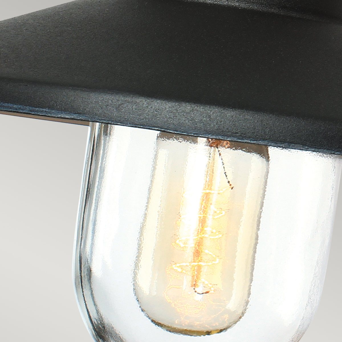 Klampenborg Kültéri Fekete Fali Lantern Lámpa