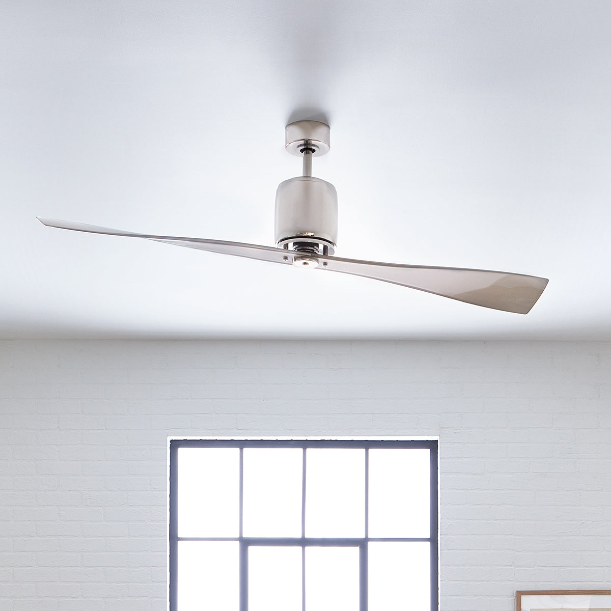 Kichler Ferron -152cm Mennyezeti Ventilátor Távirányítóval - Polírozott Nikkel