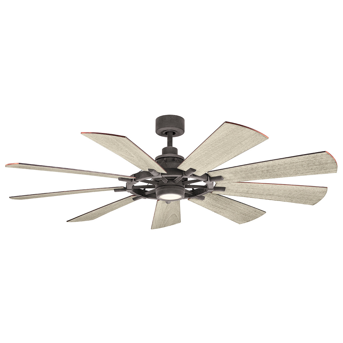 Kichler Gentry 165cm Mennyezeti Ventilátor LED Lámpával & Távirányítóval - Cink