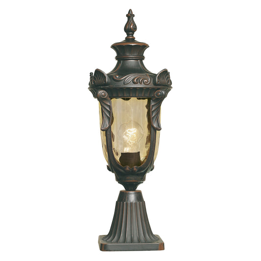 Philadelphia Kültéri Bronz Pedestal Lámpa
