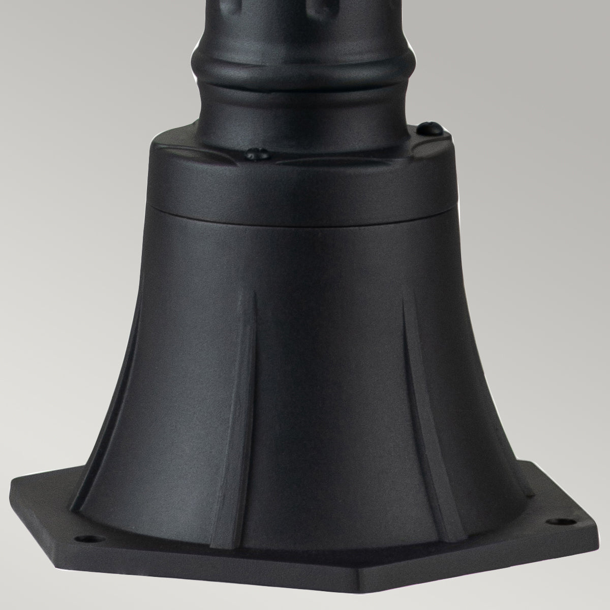 Alford Place Kültéri Fekete Kültéri Pillér Lantern, 2 Izzós