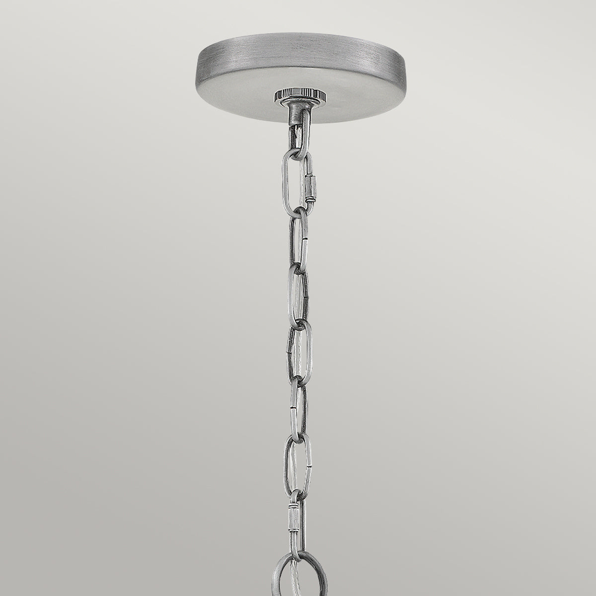 Booker Kültéri Függő Ezüst Függő Lantern, Aluminium