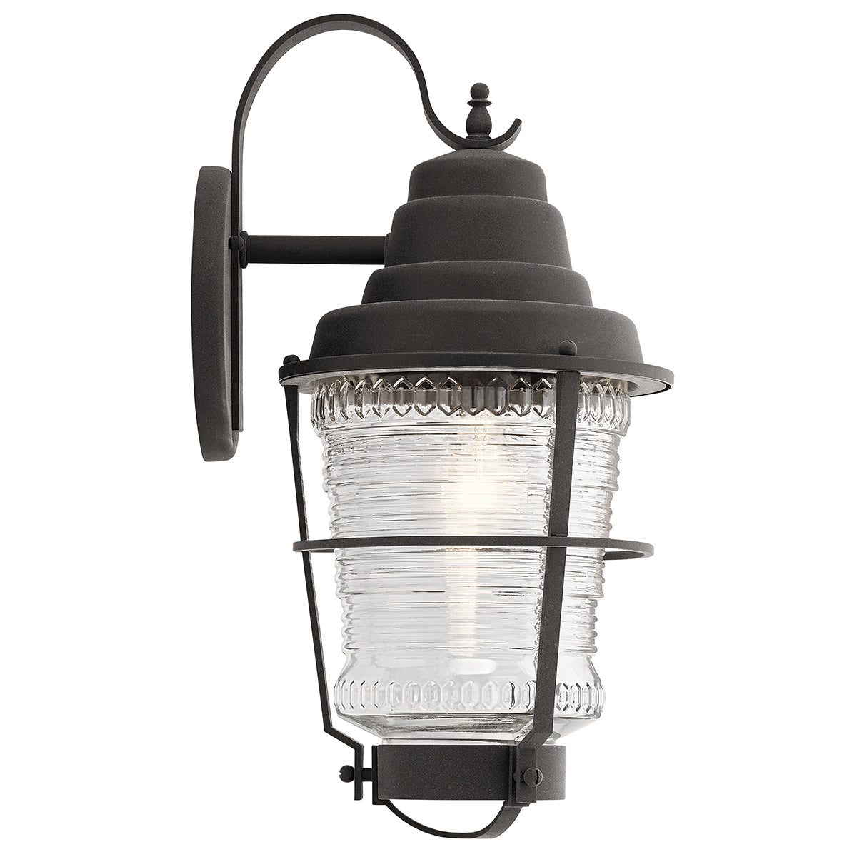 Chance Harbor Kültéri Fali Lantern Lámpa, Cink