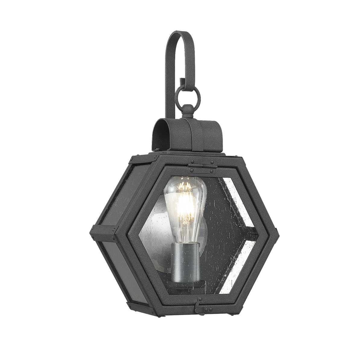 Heath Kicsi Kültéri Fekete Fali Lantern