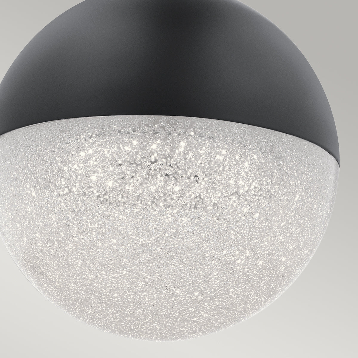 Moonlit Fekete LED Kicsi Függő Mennyezeti Lámpa