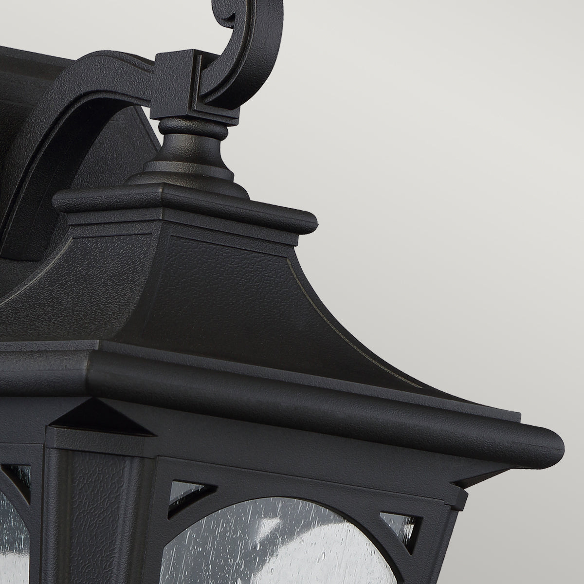 Bedford Kültéri Fekete Fali Lantern Lámpa