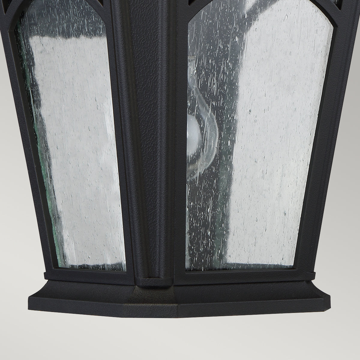 Bedford Kültéri Fekete Fali Lantern Lámpa