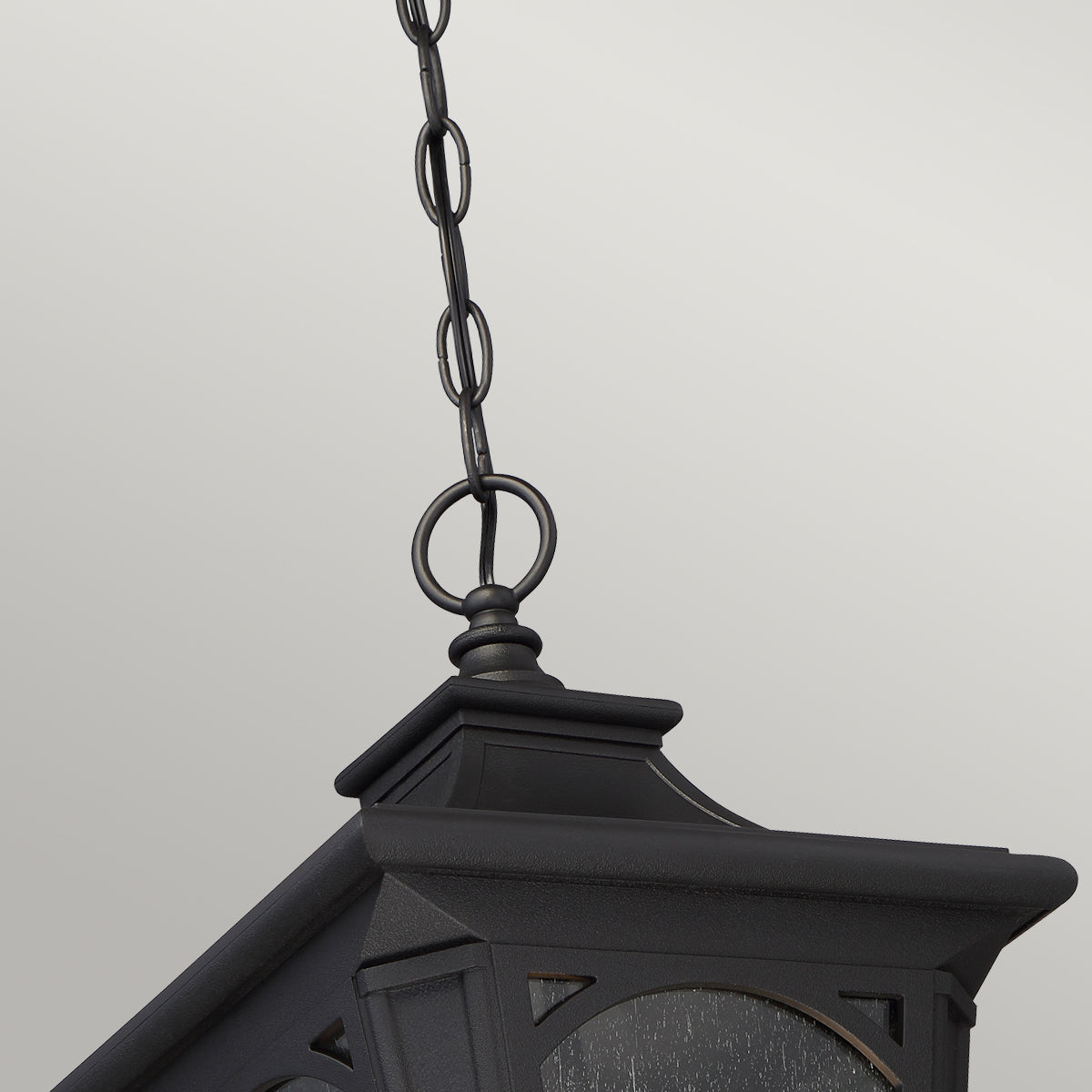 Bedford Kicsi Kültéri Fekete Függő Lantern