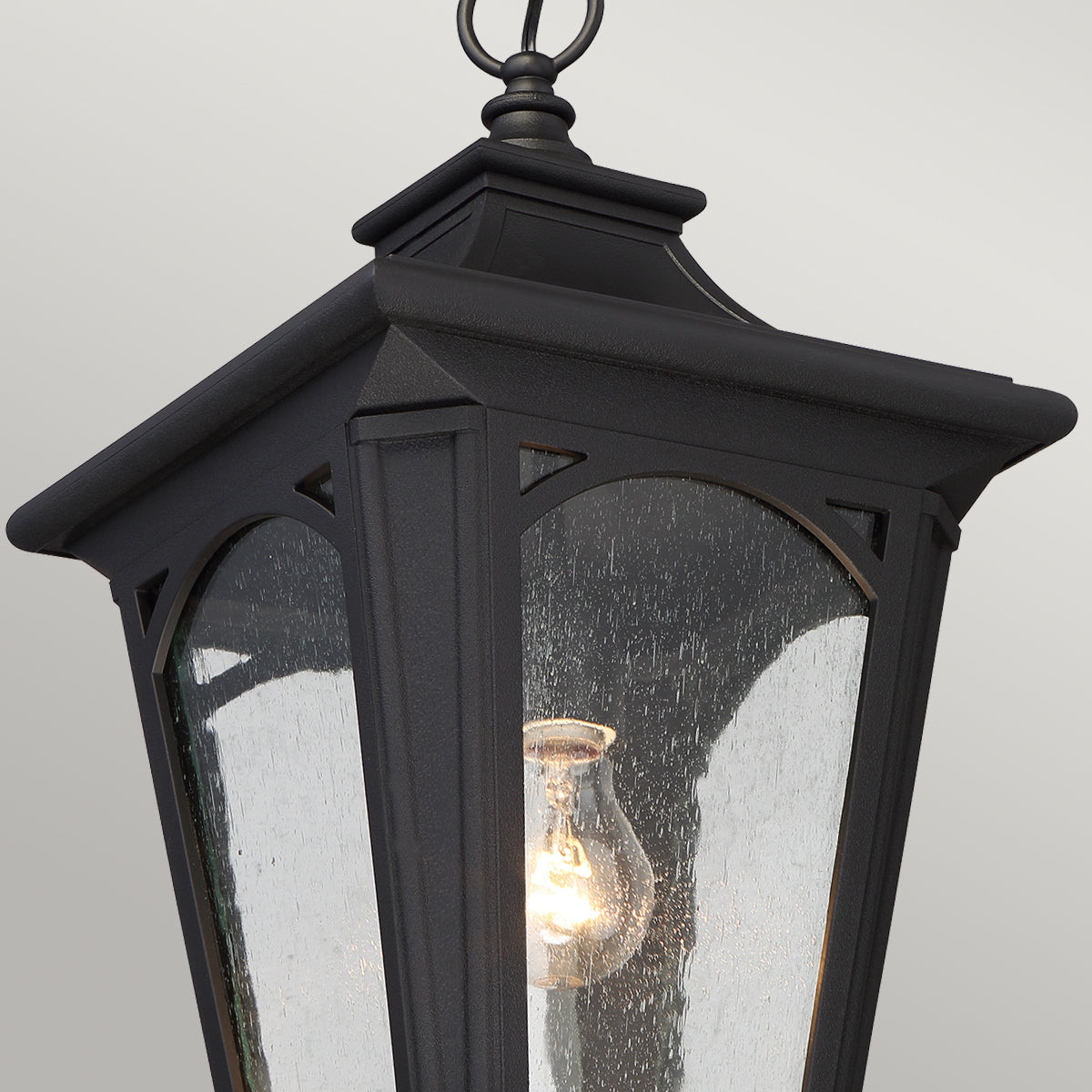 Bedford Kicsi Kültéri Fekete Függő Lantern