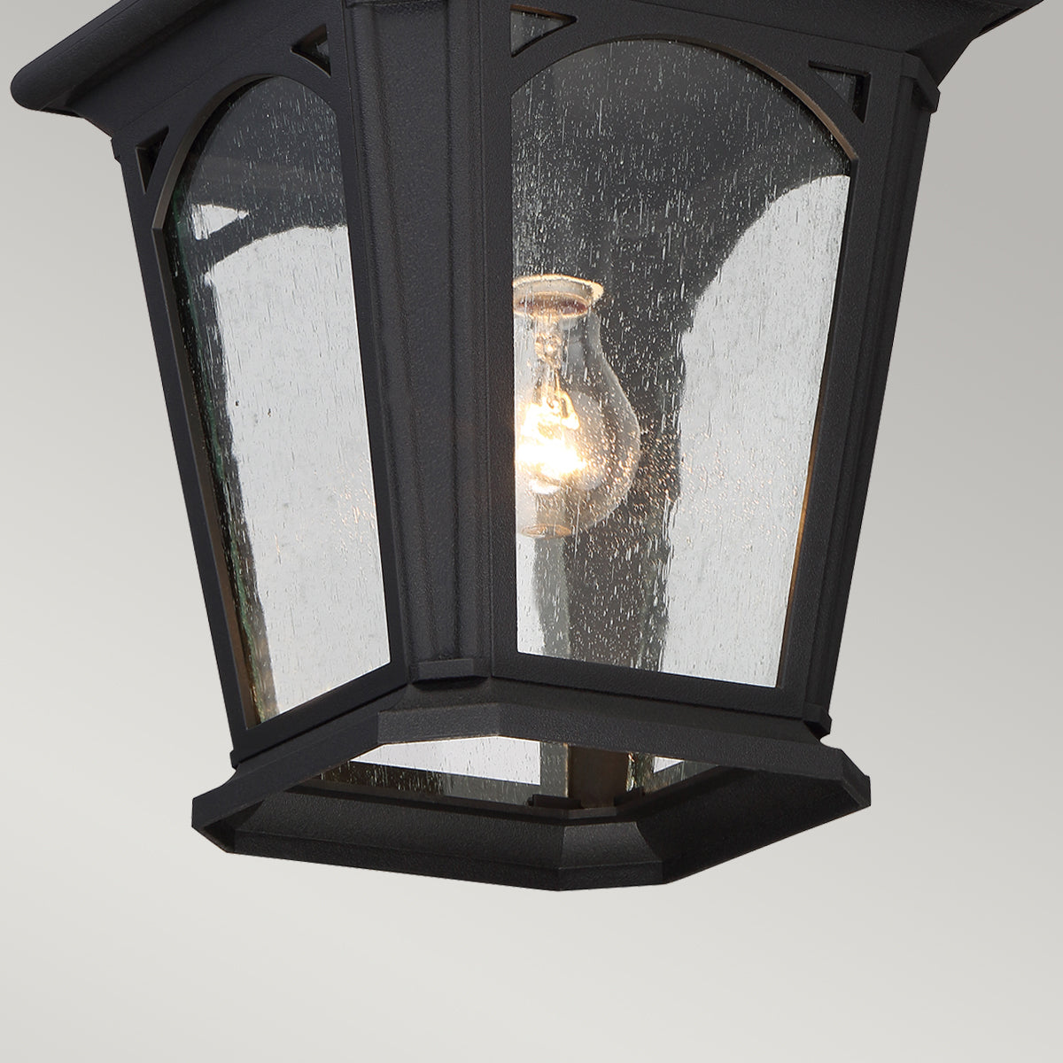 Bedford Kicsi Kültéri Fekete Függő Lantern