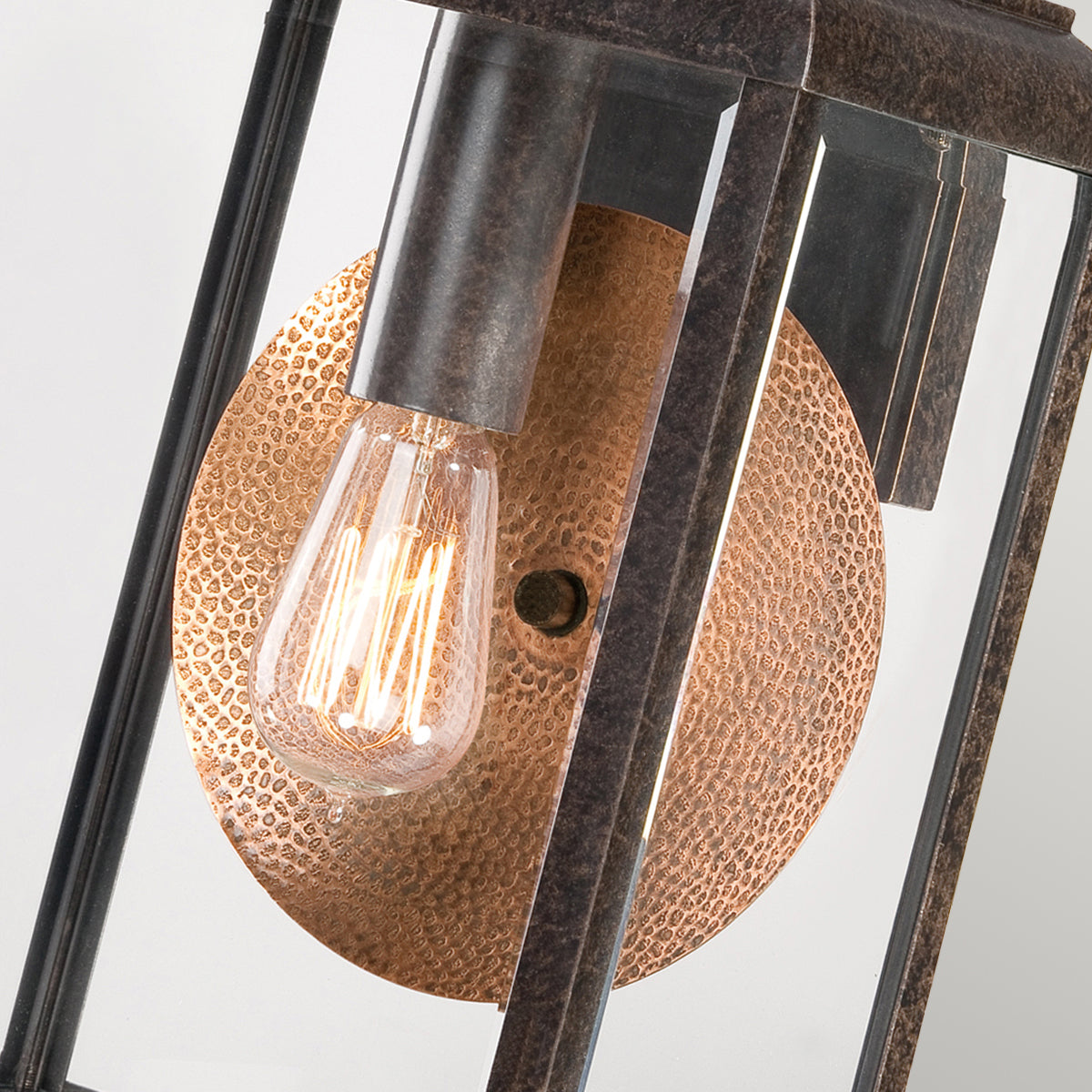 Byron Kültéri Nagy Fali Lantern, Bronz