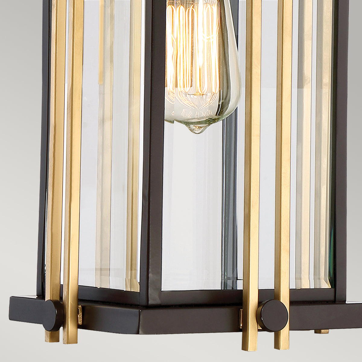 Aranyenrod Kültéri Függő Lantern Lámpa, Bronz