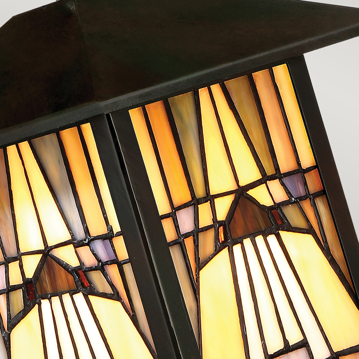 Inglenook Kültéri Kicsi Tiffany Style Fali Lantern