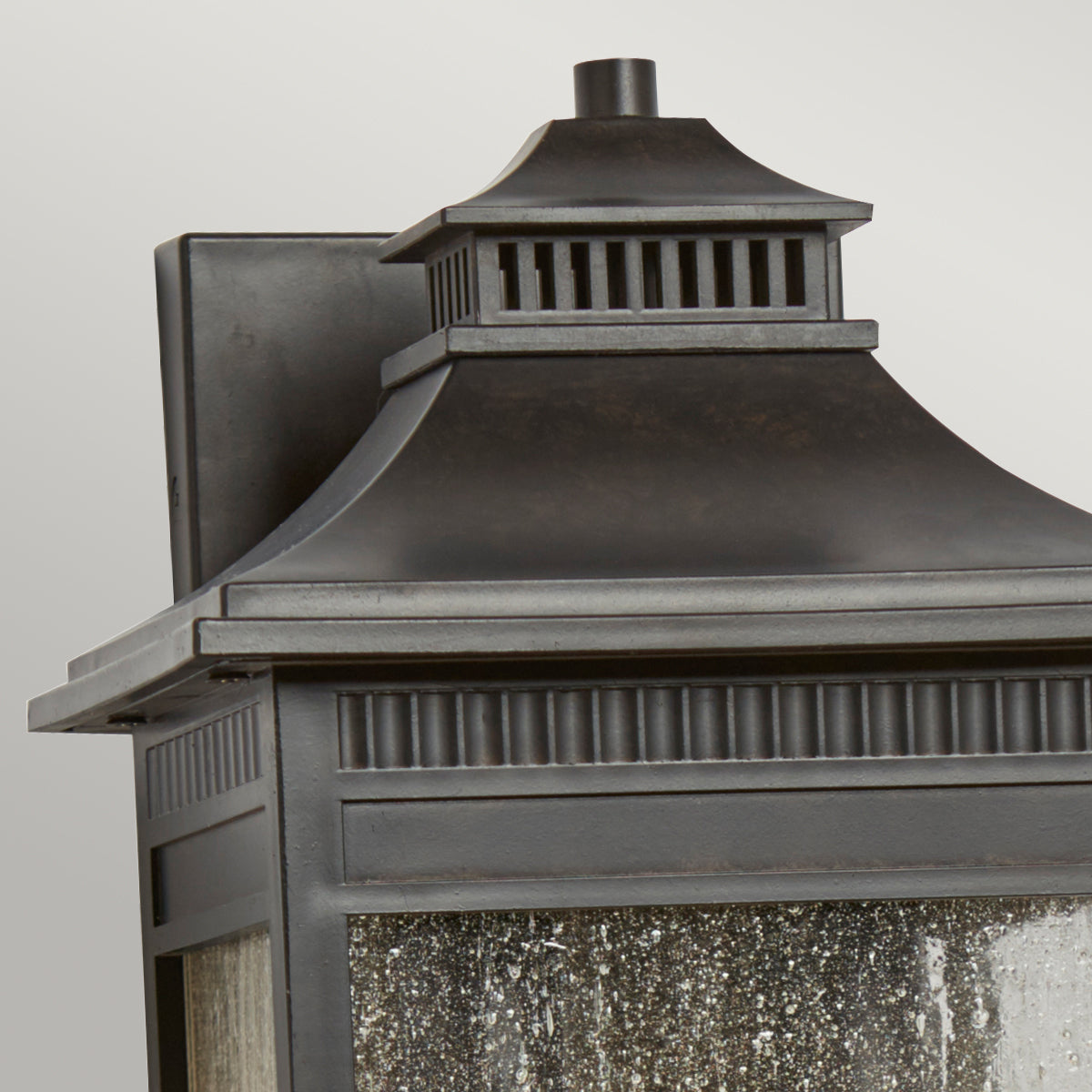 Livingston Kültéri Kettős Bronz Fali Lantern