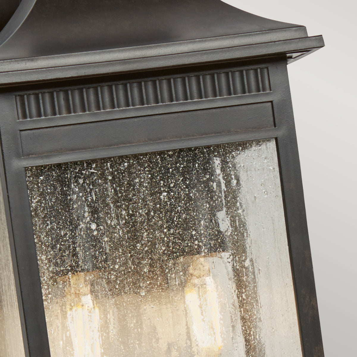 Livingston Kültéri Kettős Bronz Fali Lantern