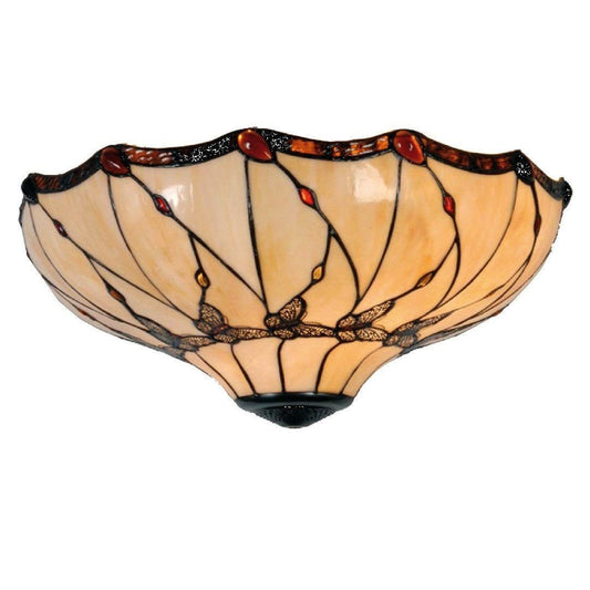 Papillon Nagy Tiffany Mennyezeti Lámpa