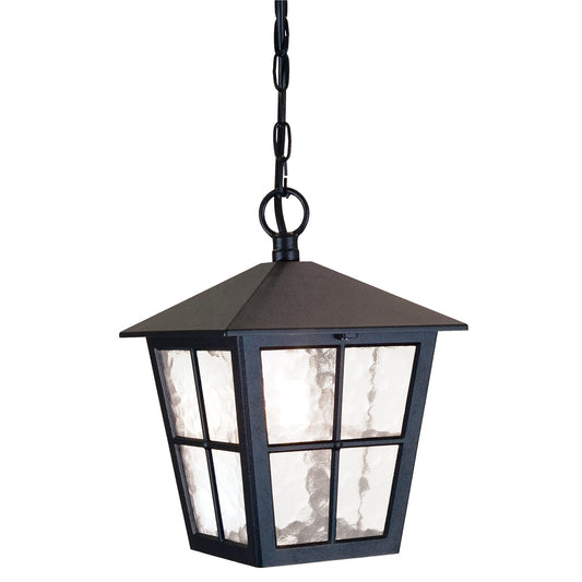 Canterbury Kültéri Nagy Fekete Függő Lantern