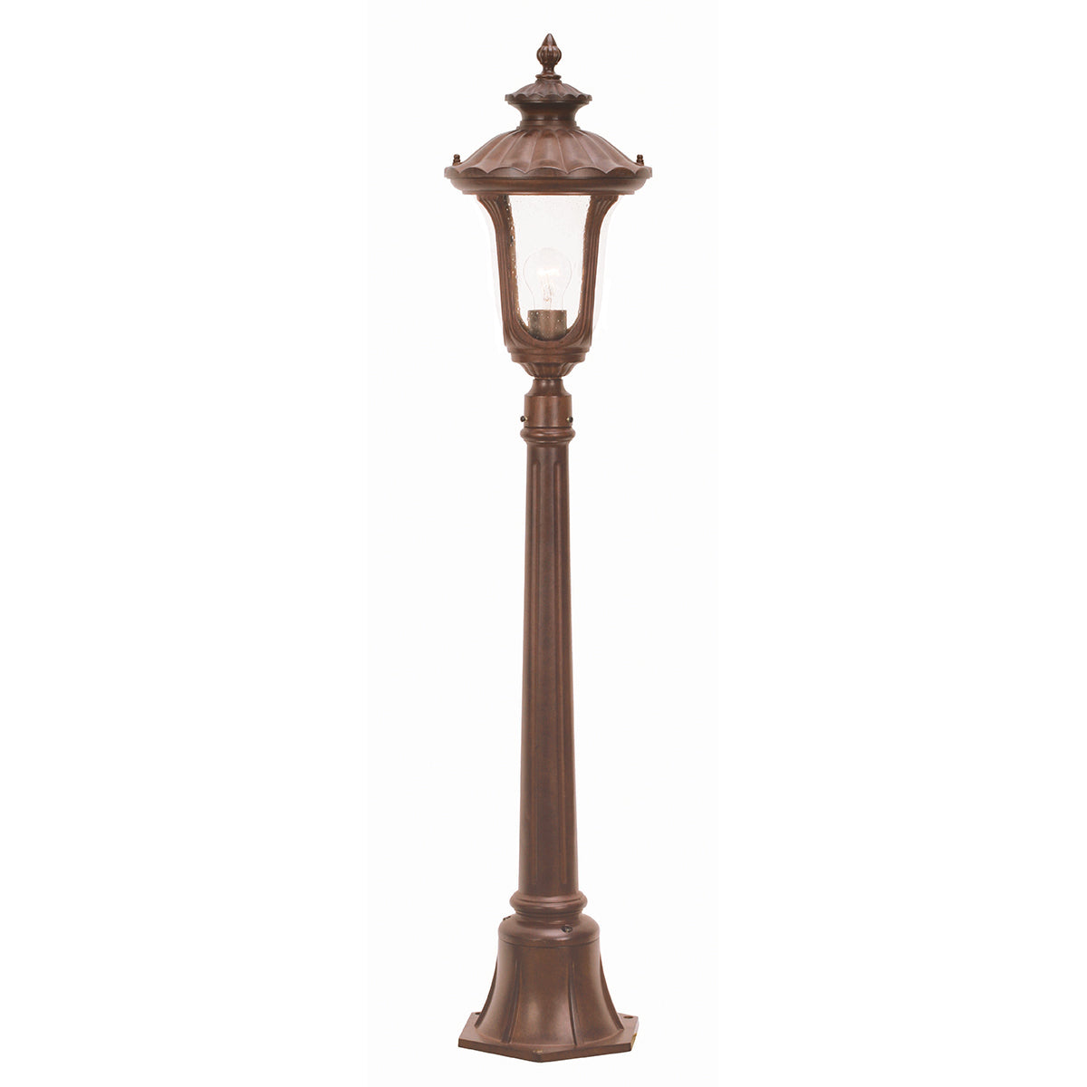 Chicago Kicsi Kültéri Bronz Pillér Lantern