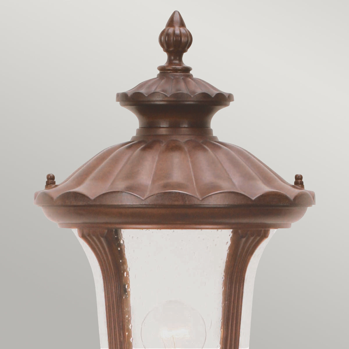 Chicago Kicsi Kültéri Bronz Pillér Lantern