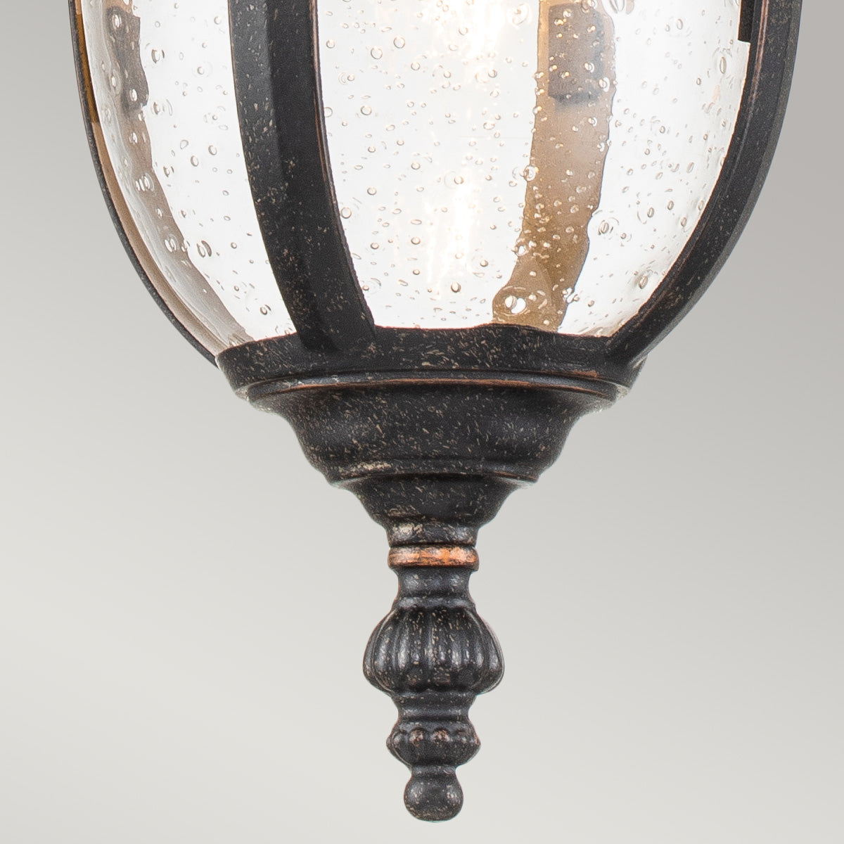 Cleveland Kicsi Kültéri Függő Lantern, Bronz