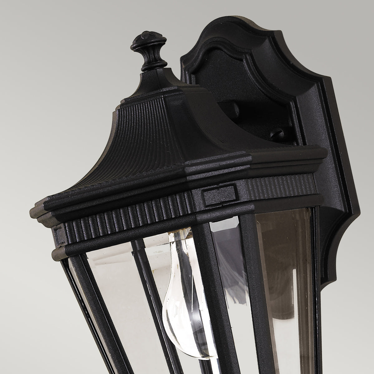 Cotswold Kültéri Kicsi Fekete Fali Lantern