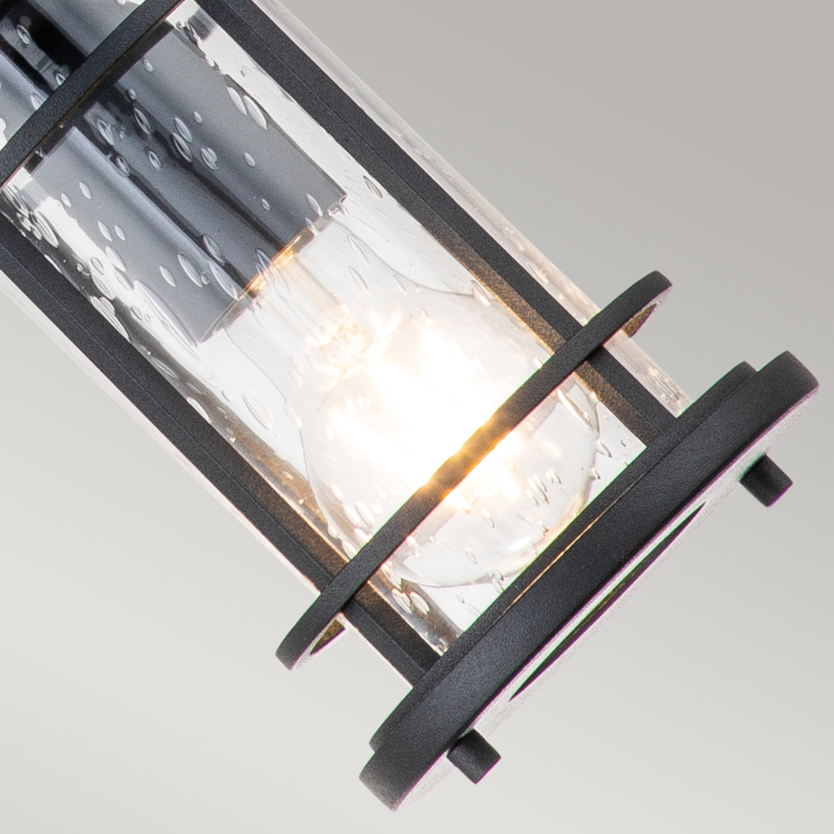 Lighthouse Kültéri Kicsi Fekete Függő Mennyezeti Lantern