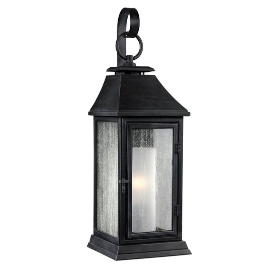 Shepherd Kültéri Kicsi Fali Lantern, Cink