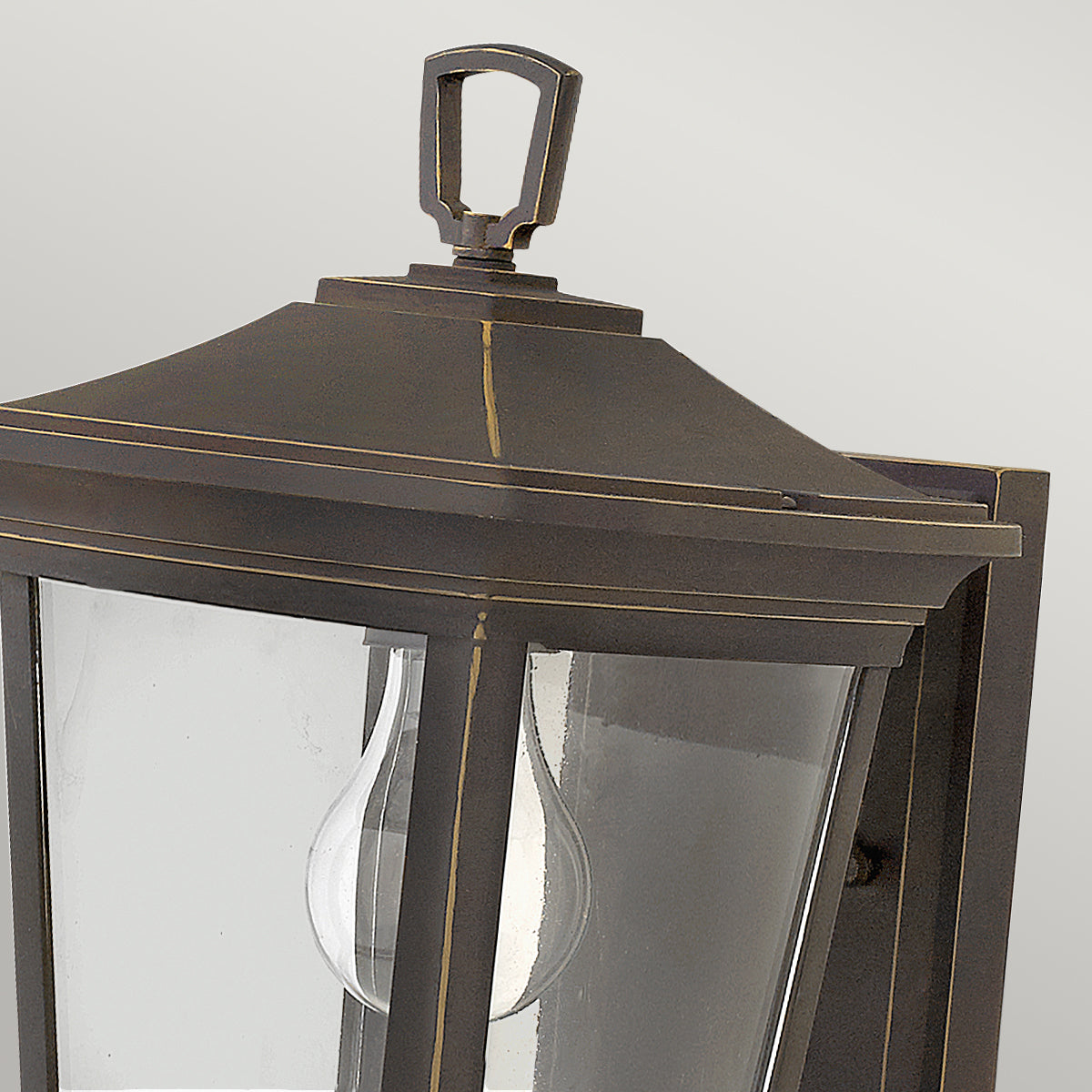 Bromley Kültéri Kicsi Fali Lantern, Bronz